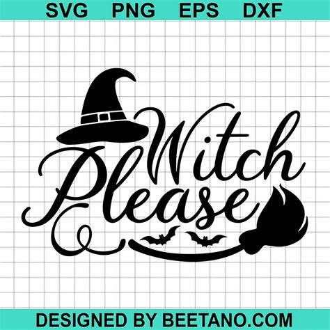 Expand Your Crafting Repertoire with Witch Please SVG Designs